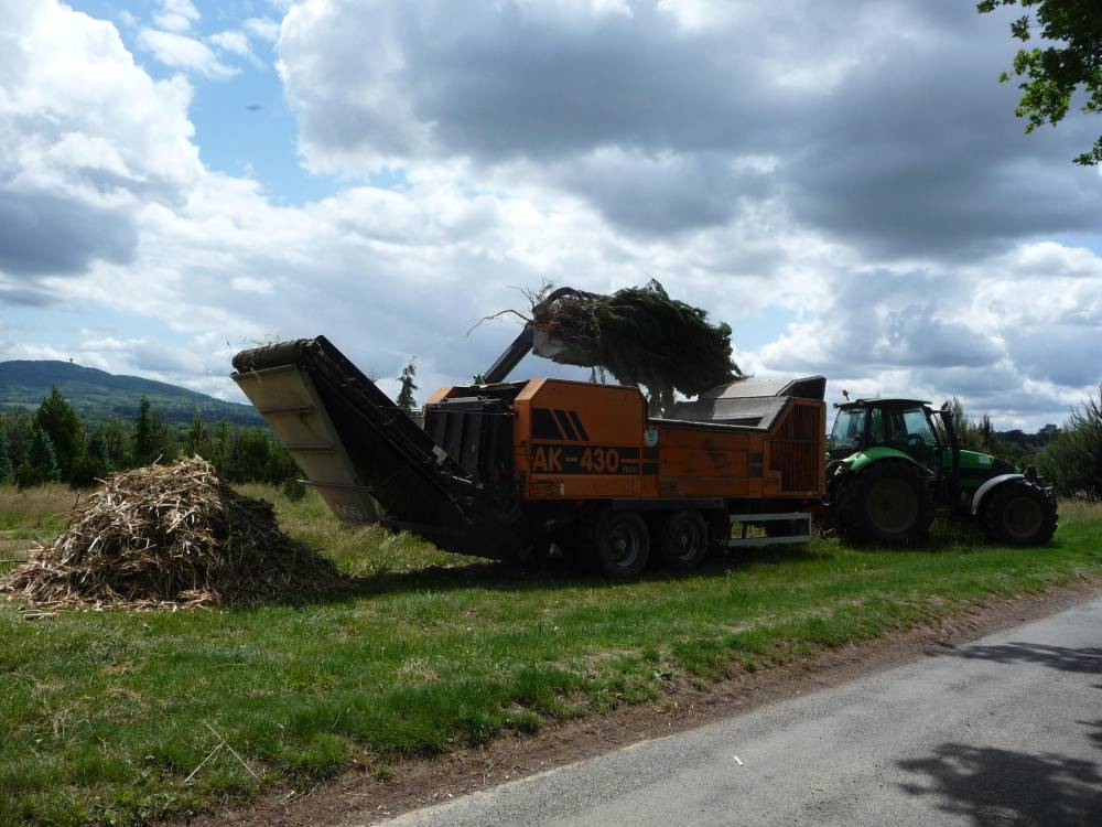 photo broyage dechets verts